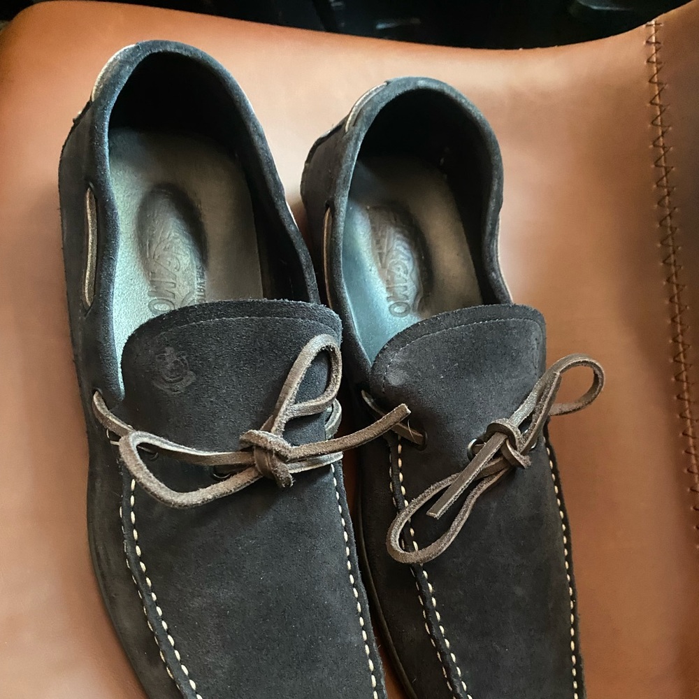 Salvatorre Ferragamo Suede Moccasins